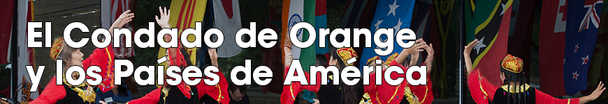 Banner de El Condado de Orange y los Países de América