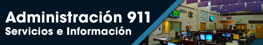 Administración del 911: Servicios e Información